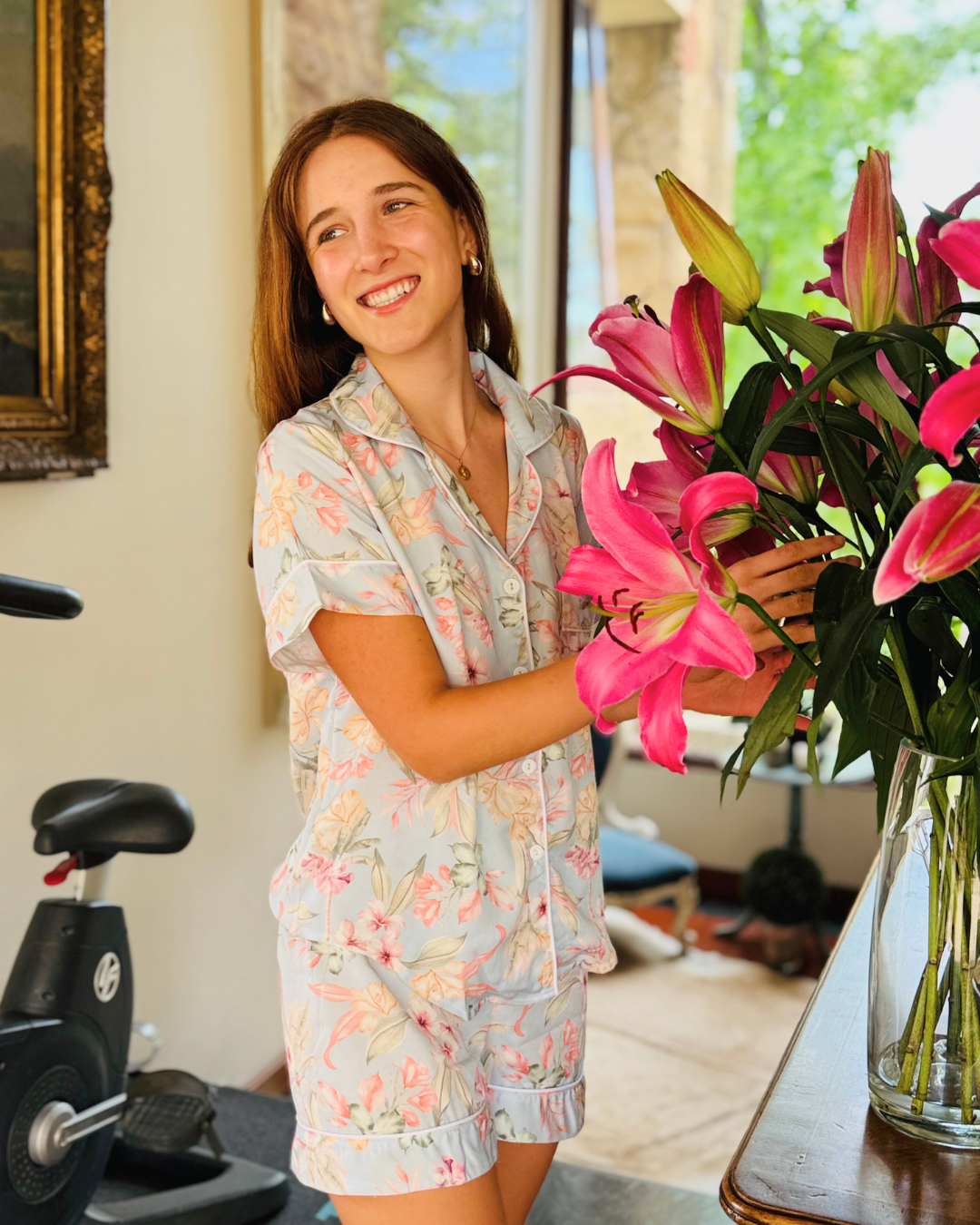 Pijama corto primavera