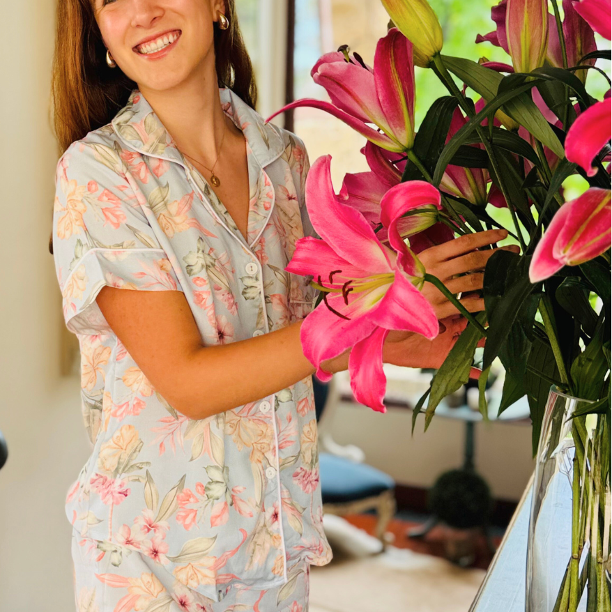 Pijama corto primavera
