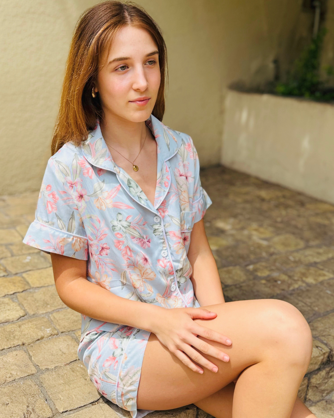 Pijama corto primavera