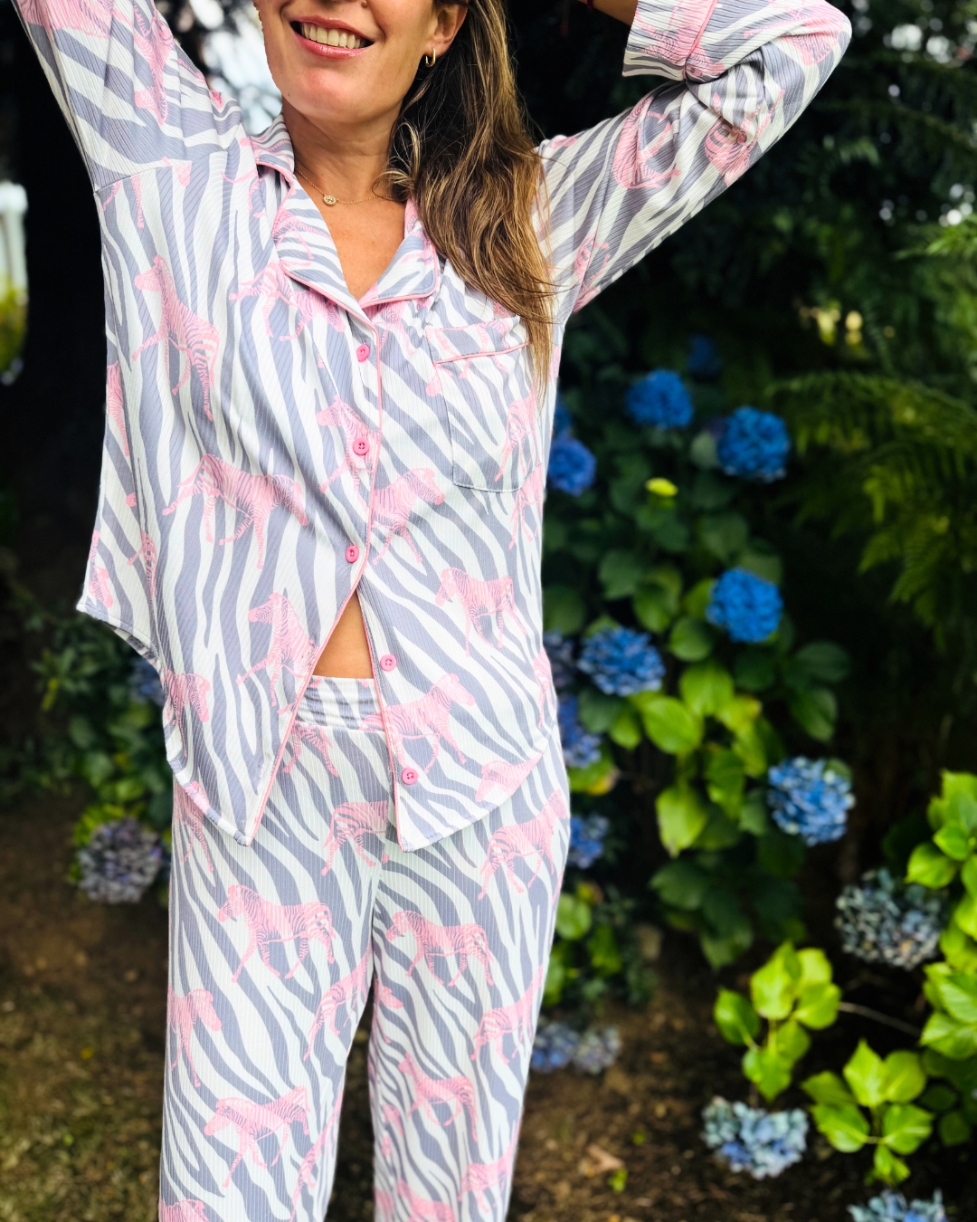 Pijama Cebra pop