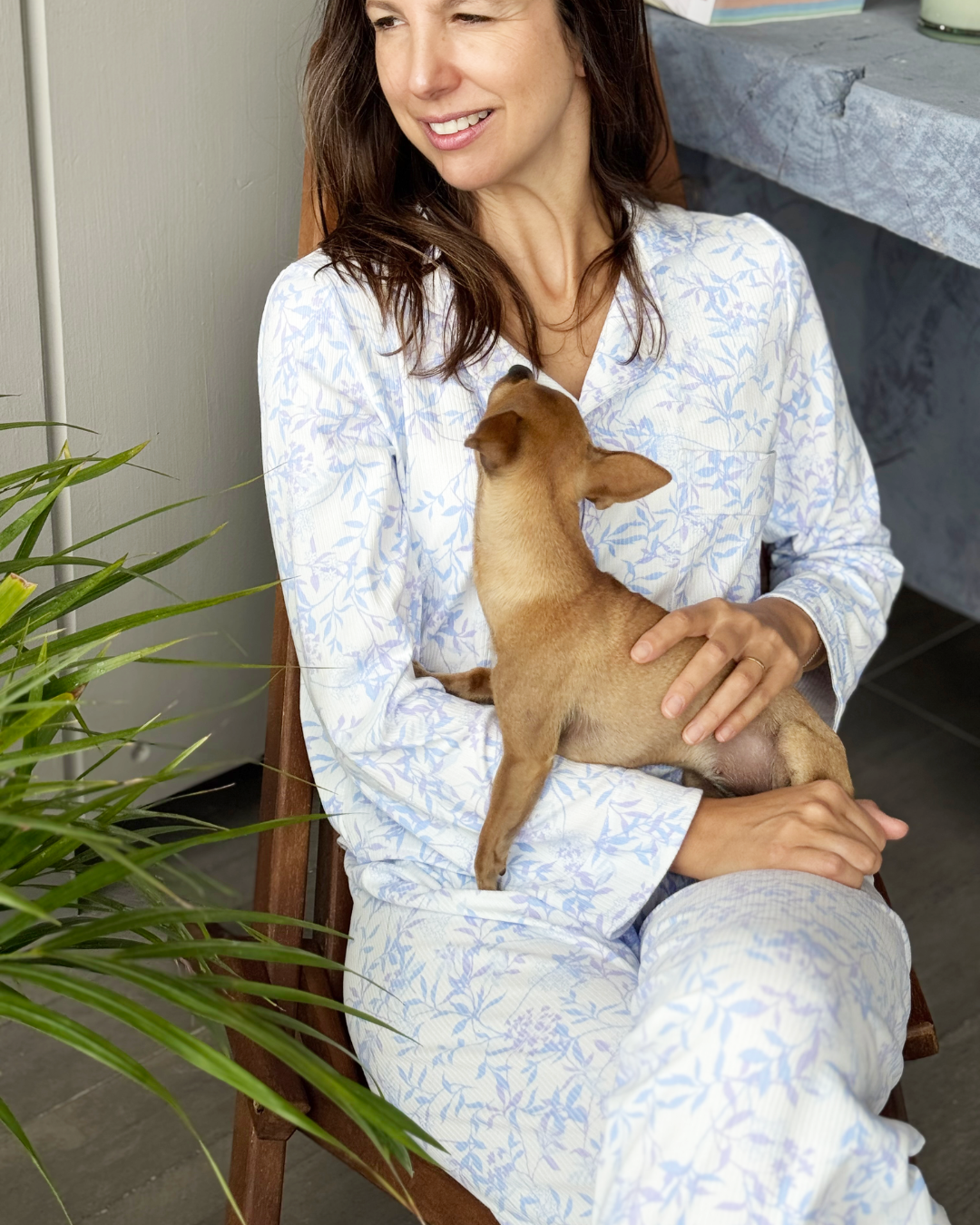 Pijama Flor de Lavanda